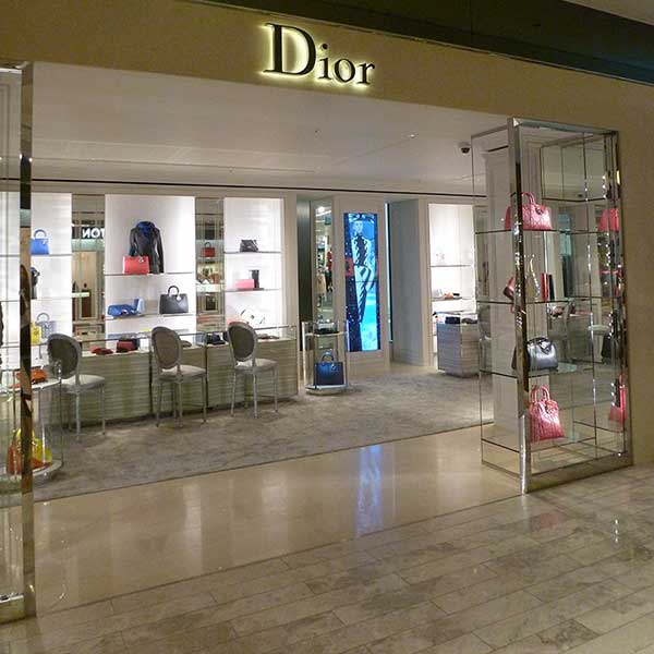 Dior Boutique Selfridges Manchester The Great North